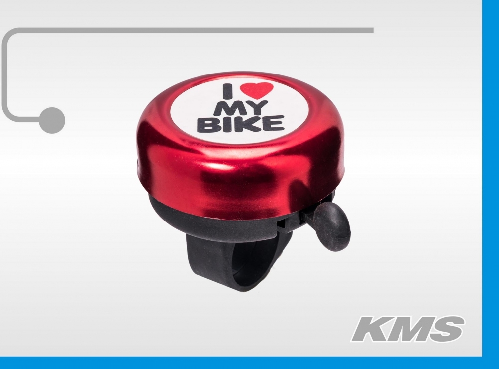 Звонок механический I love my bike 3293035-13 