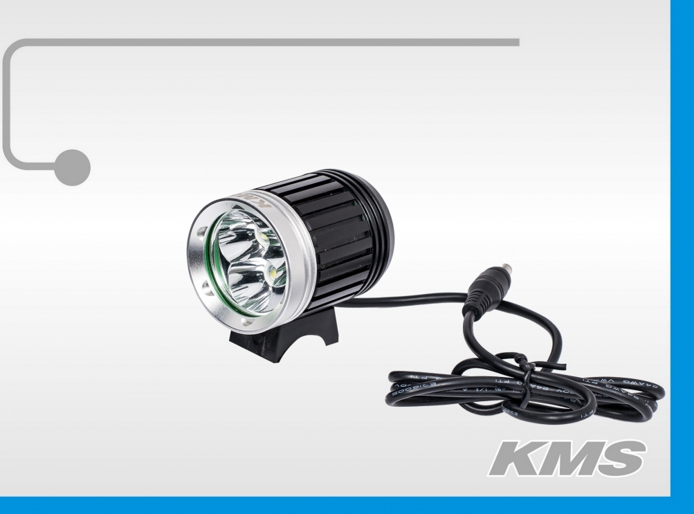 Фара перед AL KMS 3600Lu с аккум.8.4V 3264903 