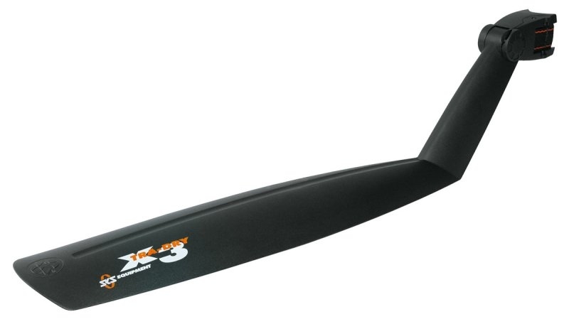 Крыло пластиковое SKS зад X-TRA-DRY черное 10076 