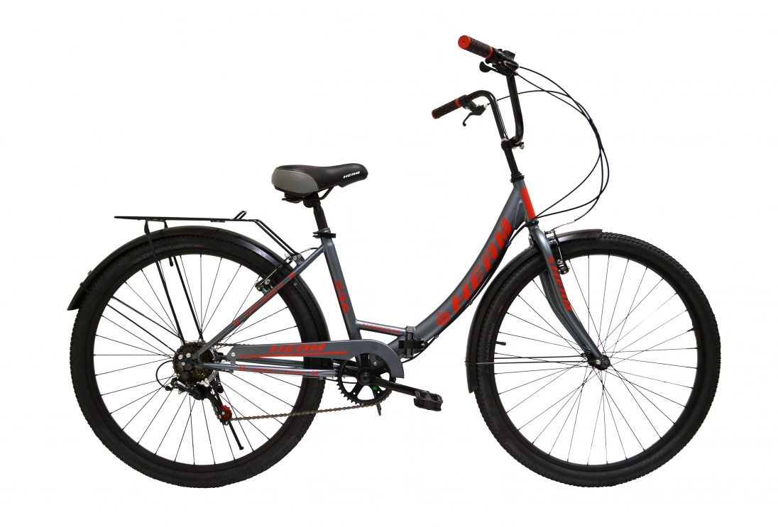 HEAM 296 Matt Gray/Red (29 6ск.) 