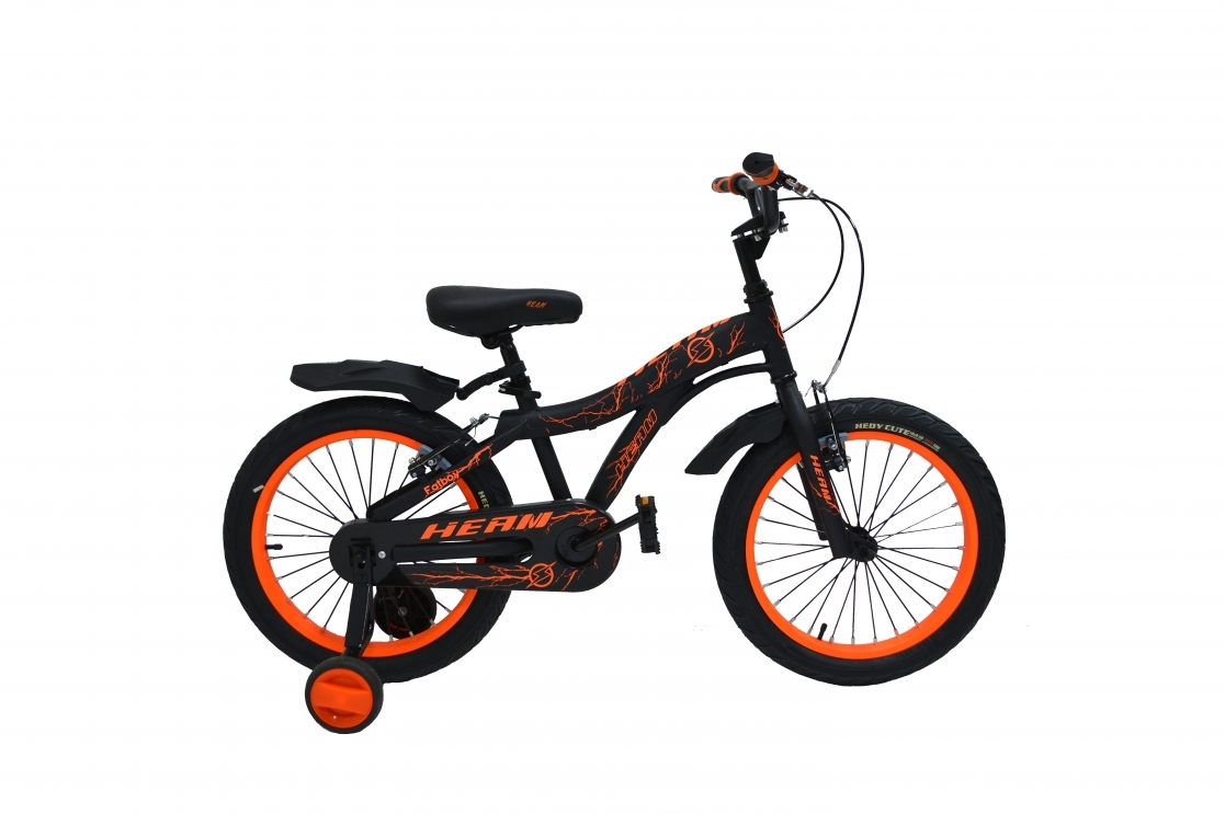 HEAM 18 FATBOY Matt Black/Orange (18 1ск.) 
