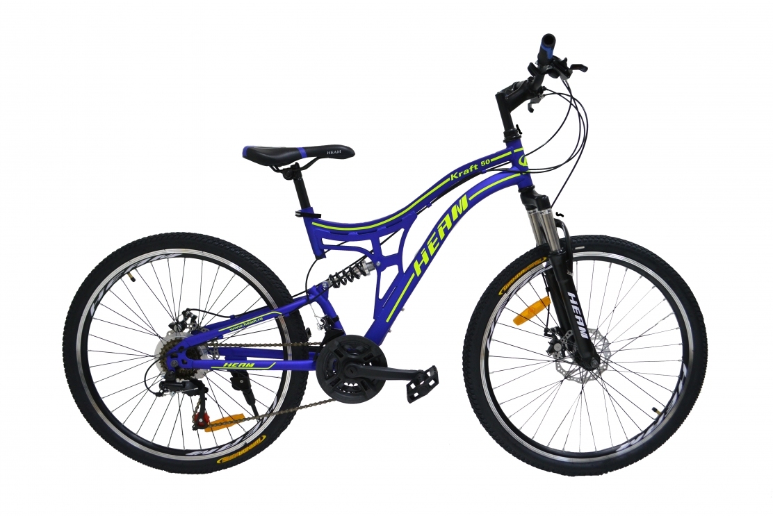 HEAM KRAFT 50 - 19р Matt Blue/Yellow (26 21ск., Disk) 