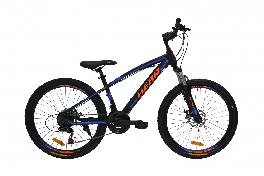 HEAM ALPHA 100 - 15р Matt Black/Blue (26 21ск., Disk) 