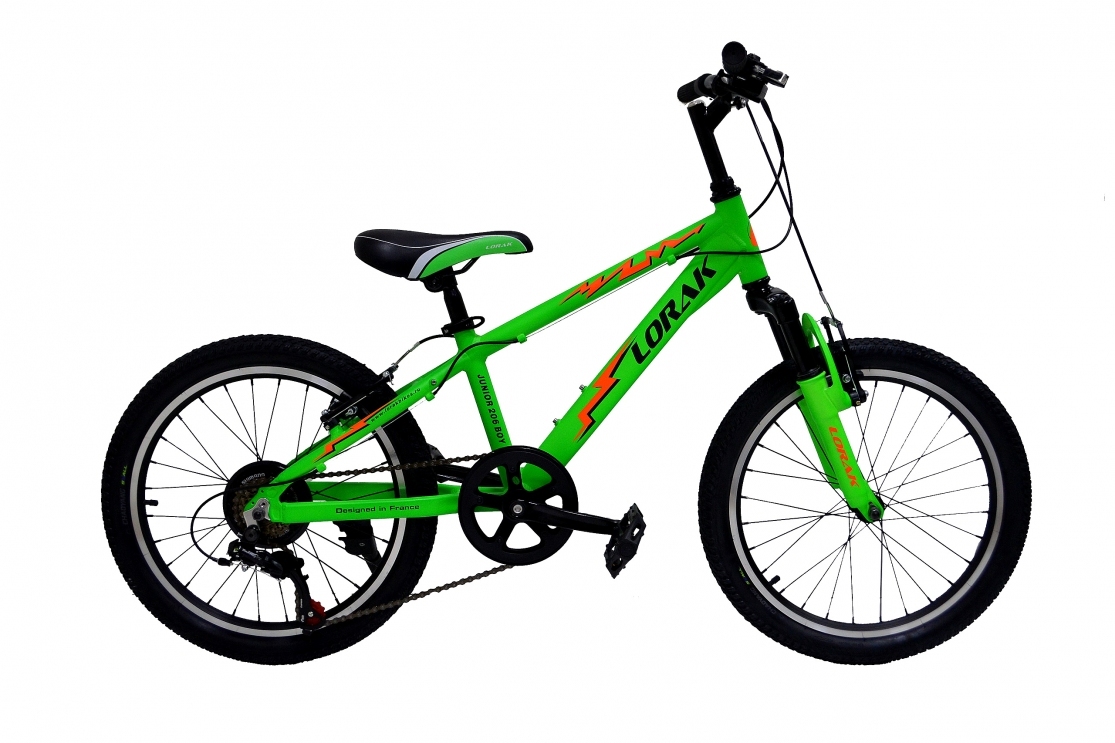 LORAK JUNIOR 206 Boy Matt Orange/Green (20