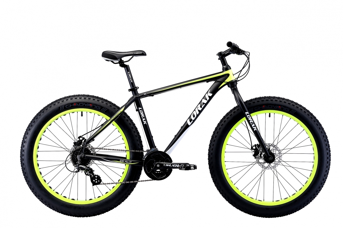 LORAK FAT SE - р.19 Matt Black/Yellow (26