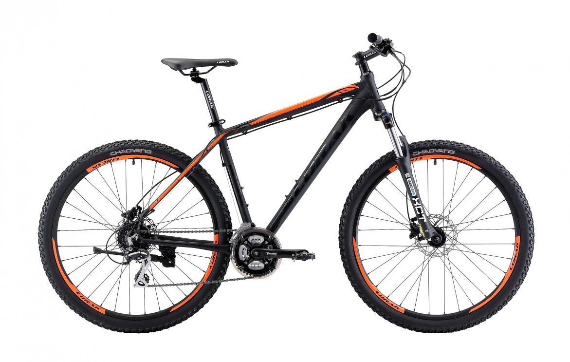LORAK 6.0 - 21р. MATT BLACK/ORANGE (27,5