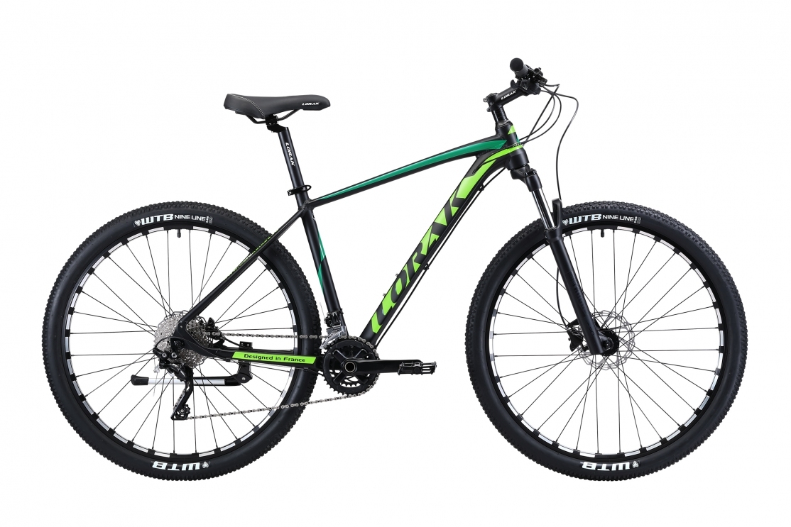 LORAK Sel 9910 - 21р. Matt Black/Green (29