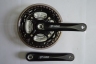 Шатун комплект спорт. 26 PROWHEEL алюм. 42/34/24 170 мм, код 422  