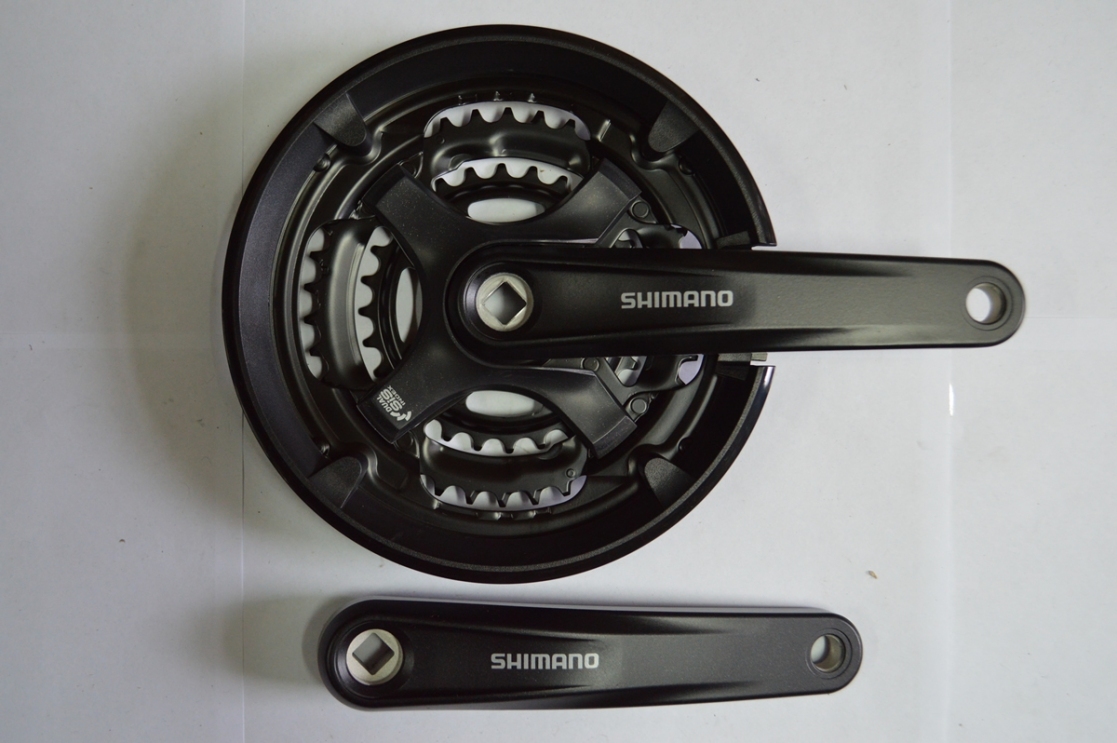Шатун со звездой SHIMANO TY-701 48/38/28 