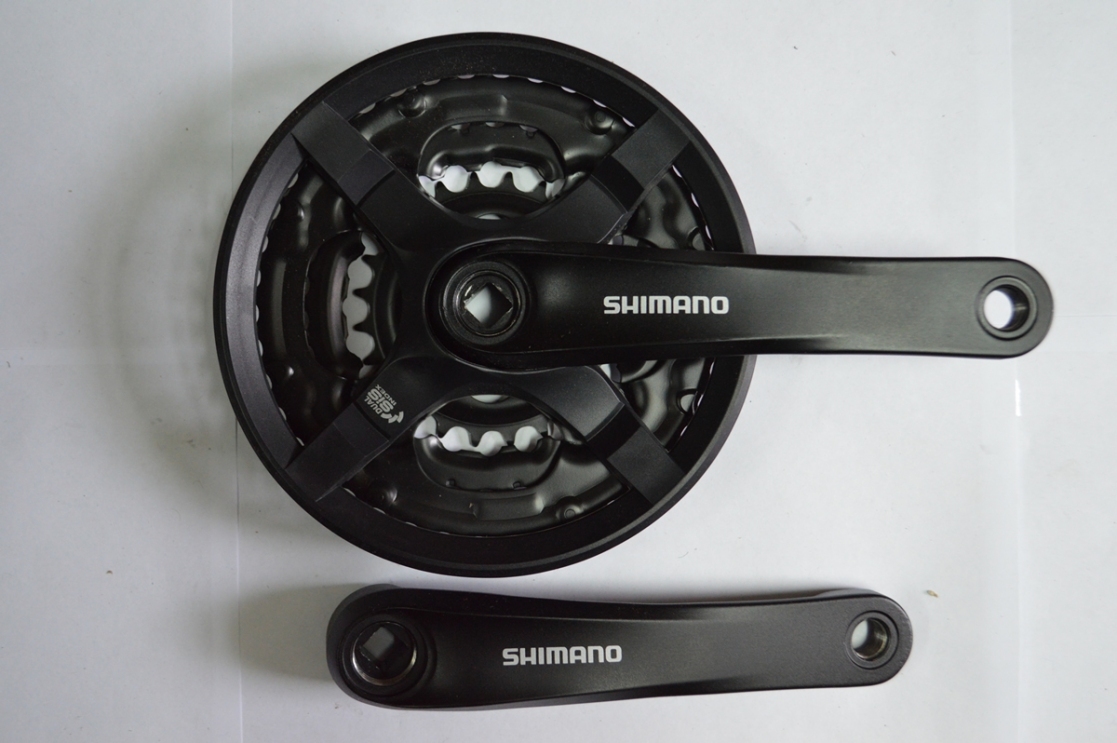 Шатун со звездой SHIMANO M-501 42/34/24 