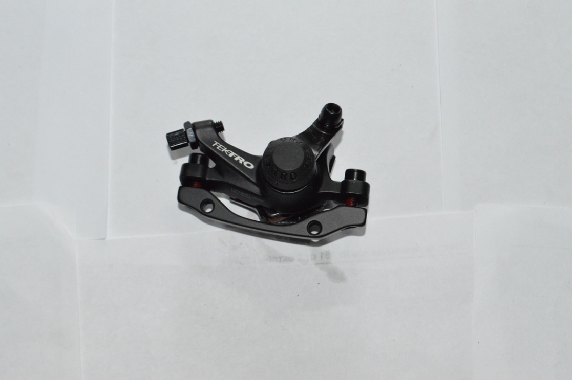 Калипер диск.тормоза Tektro M280 механика передний F180/160R 96304 