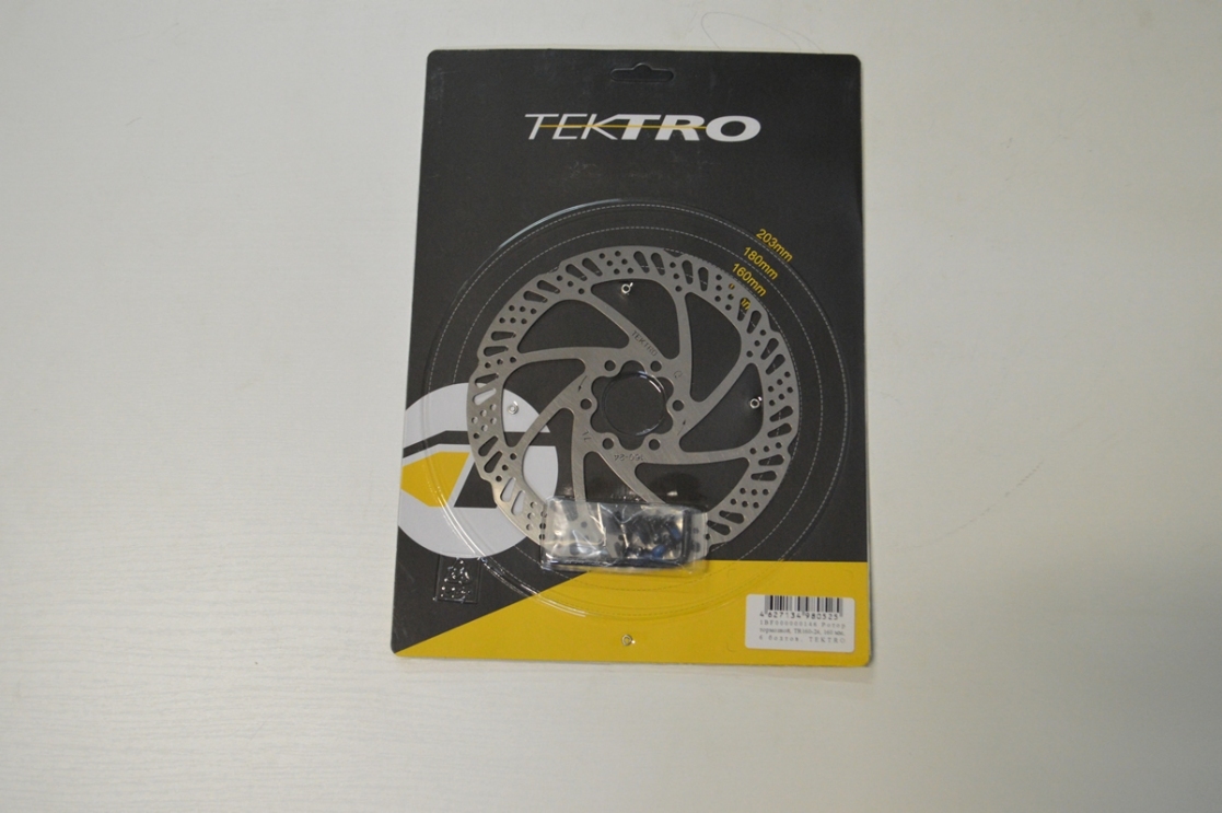 Ротор дискового тормоза 160мм Tektro TR160-24 под 6 болтов 