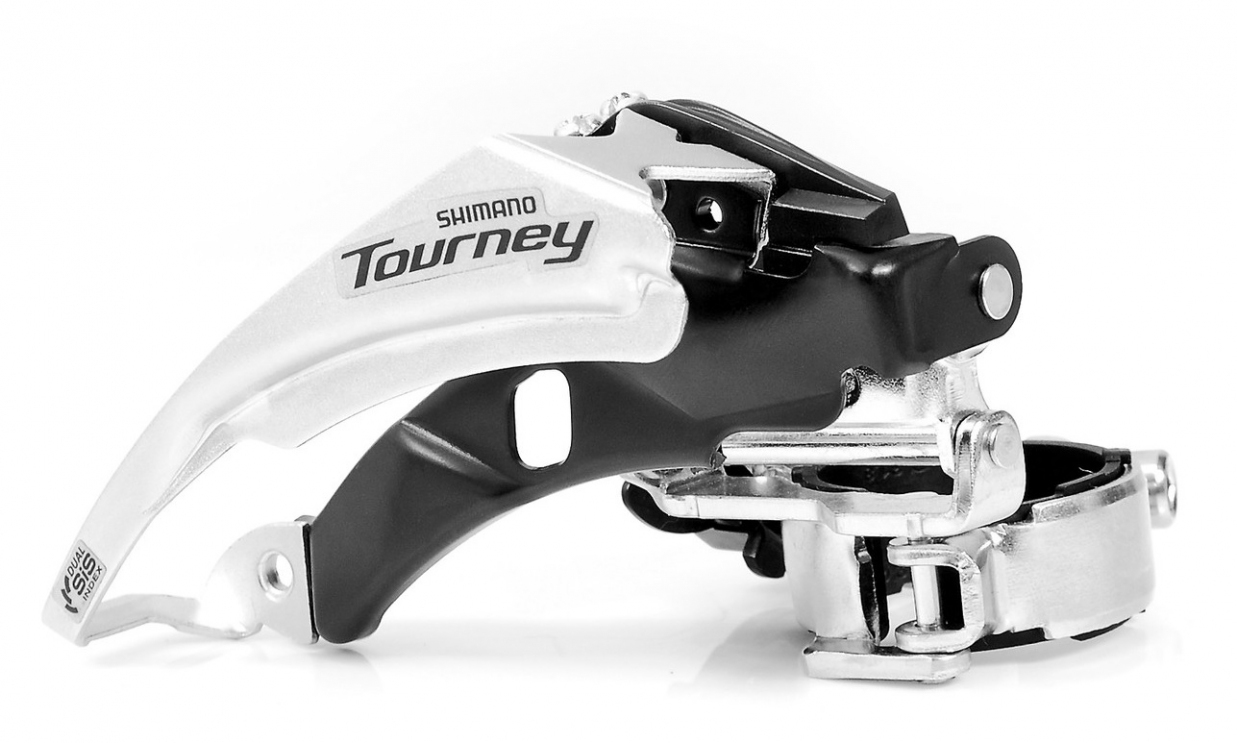 Переключатель скор.передний Shimano TY-500 уг.66-69 42Т универсал тяга 