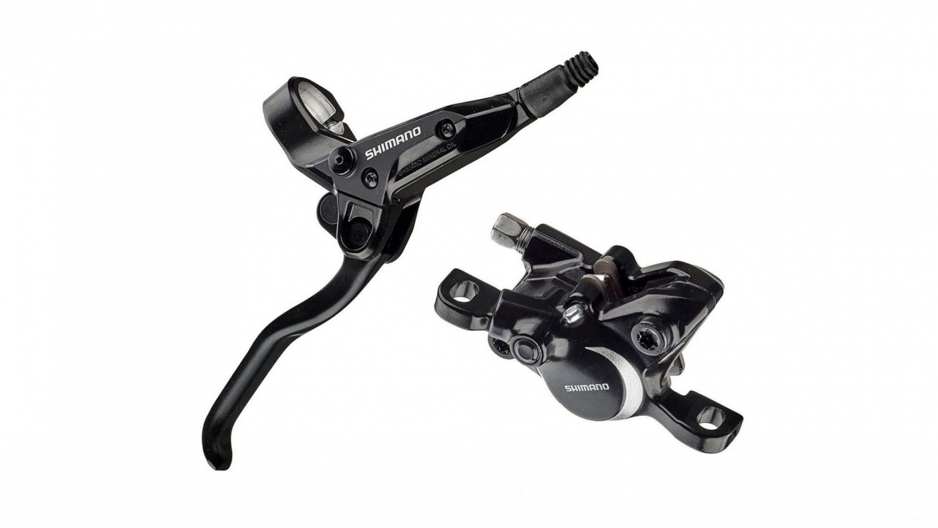 Тормоз дисковый гидравлический зад Shimano M315 1350мм 