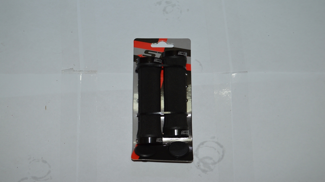 Ручка руля резиновая STG HL-G309, 130 мм, черный Х68697-5 