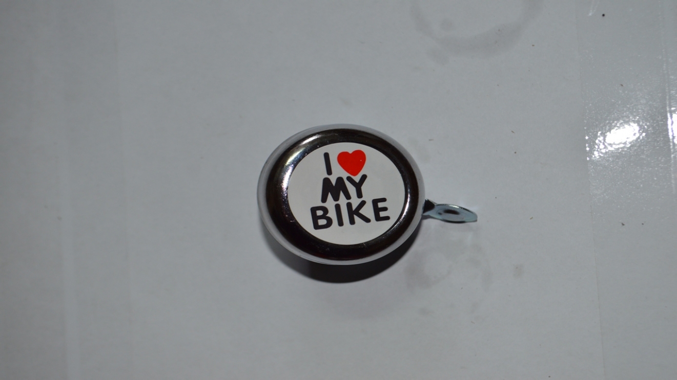 Звонок I Love my Bike PJ-147D, код. 50155 