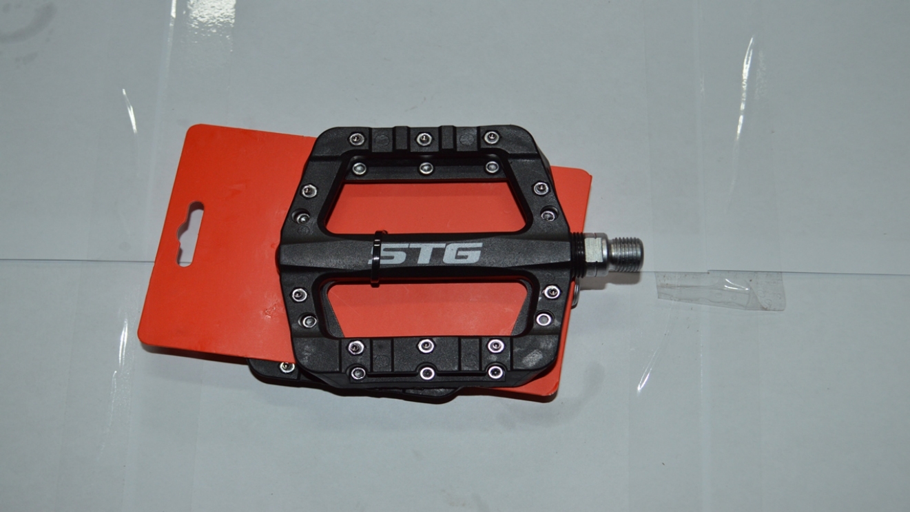 Педали STG BC-PD227 пластик, на пром подшип. Черные Х95423 