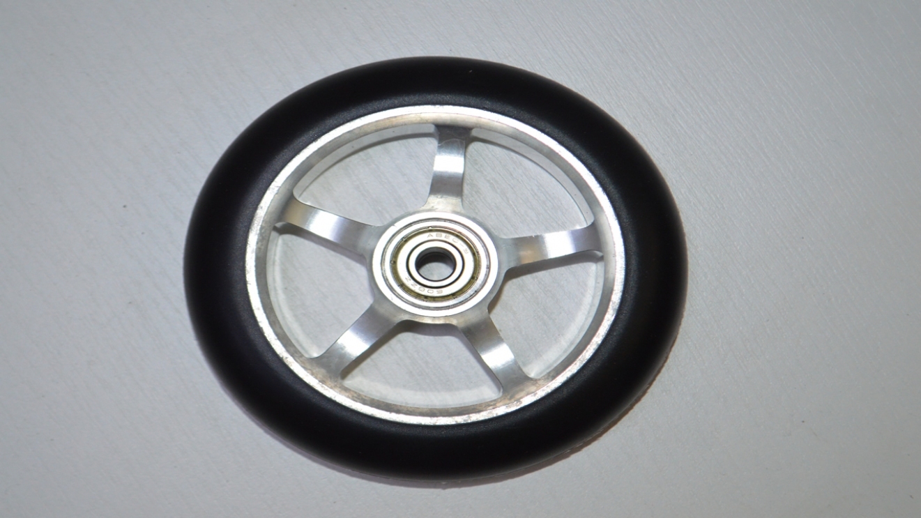 Колесо для трюкового самоката 110mm алюм. PU 1 ШТУКА with Aluminium core 