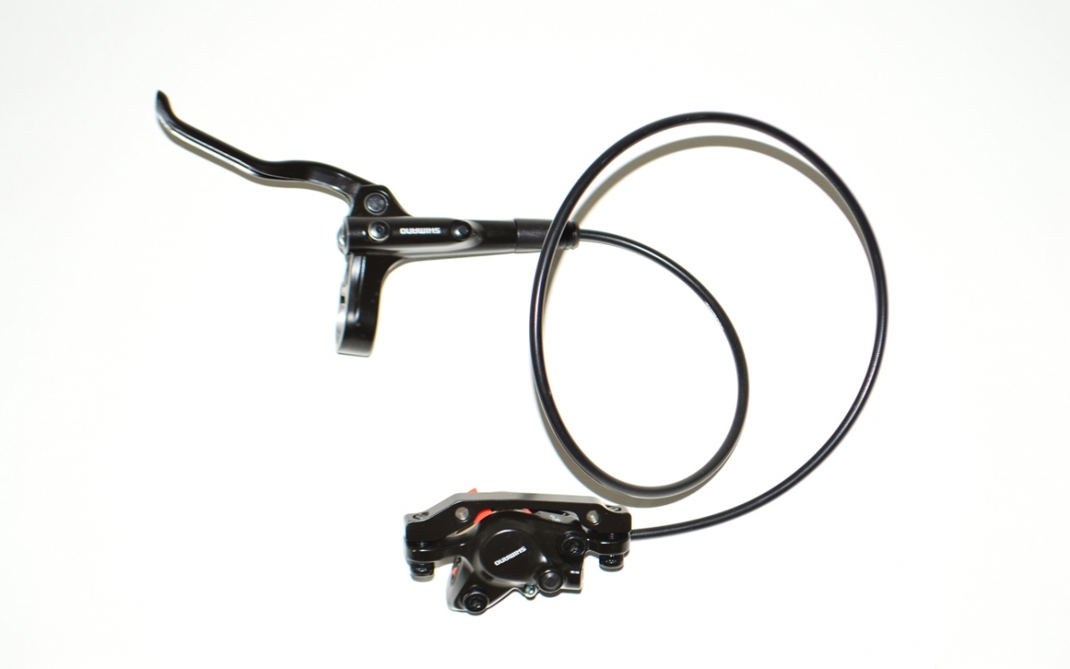 Тормоз дисковый гидравлический перед Shimano MT200 750мм F160P/S 