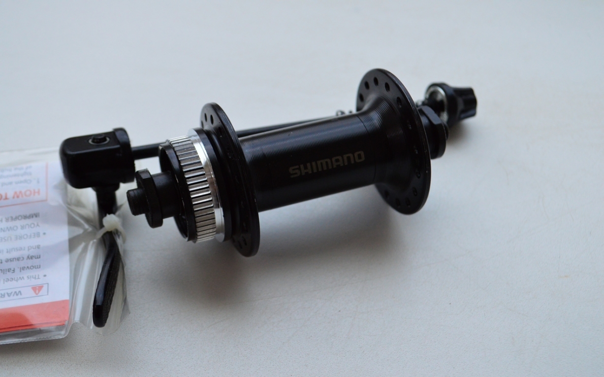 Втулка Передняя Shimano HB-TX505,32H под C-Lock OLD:100MM ось:108MM, QR:133MM 