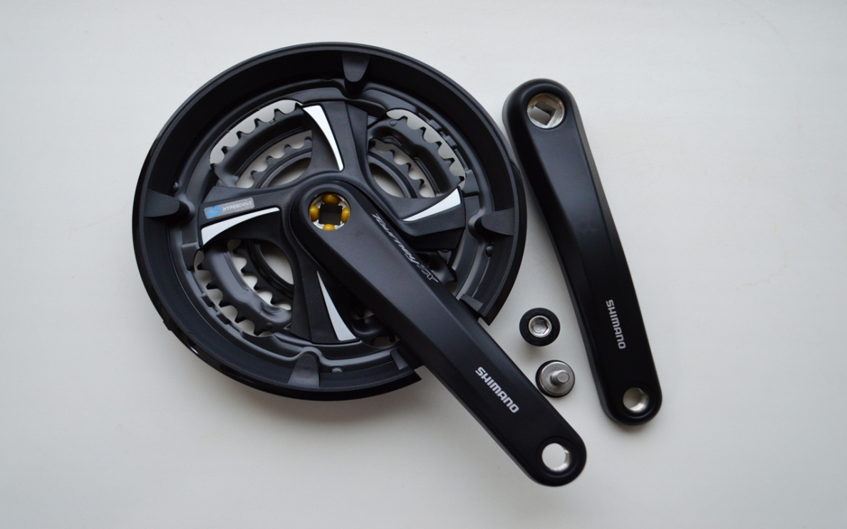 Шатун со звездой SHIMANO TX801 48/38/28 175mm 