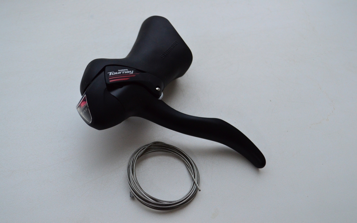 Ручка перек. скор. с тормозом левая Shimano ST-A073-L,LEFT 3-SPEED, 1700MM 