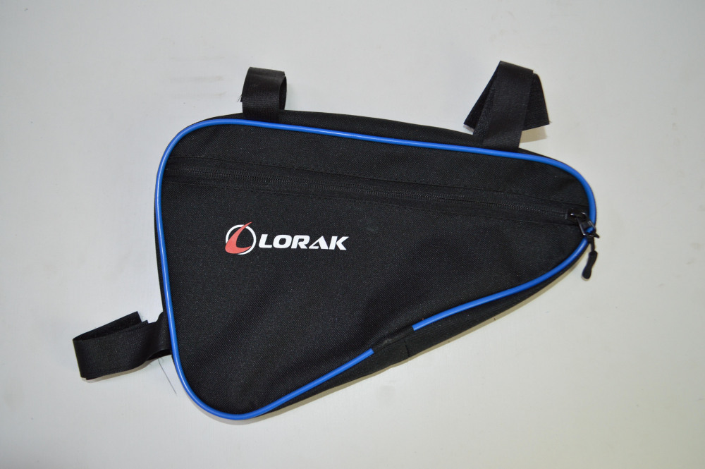 Сумка Lorak 452 под раму 31х20х5см черно-синий, код 45203 