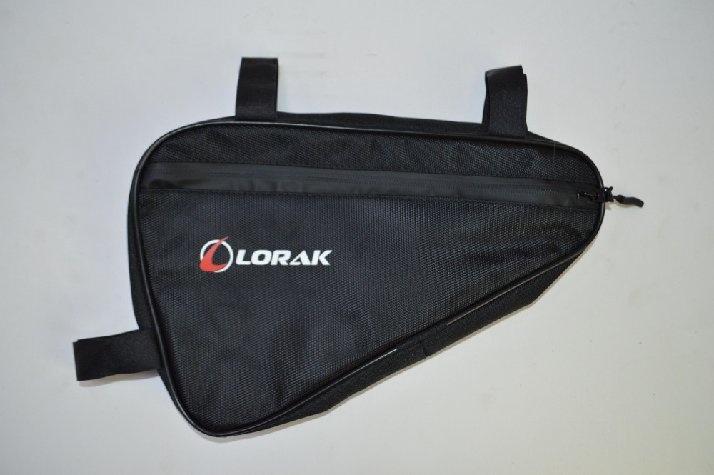 Сумка Lorak 457 под раму 31х20х5см черно-черный, код 45701 