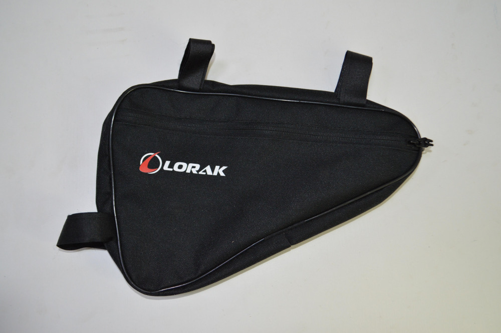 Сумка Lorak 452 под раму 31х20х5см черно-черный, код 45201 
