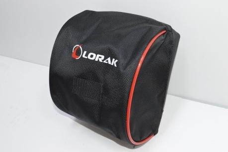 Сумка Lorak 460 на руль 19х9х14см черно-красный, код 46002 