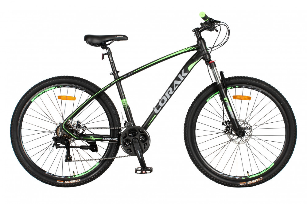 LORAK M-03 - 17р. Matt Black/Green (27,5