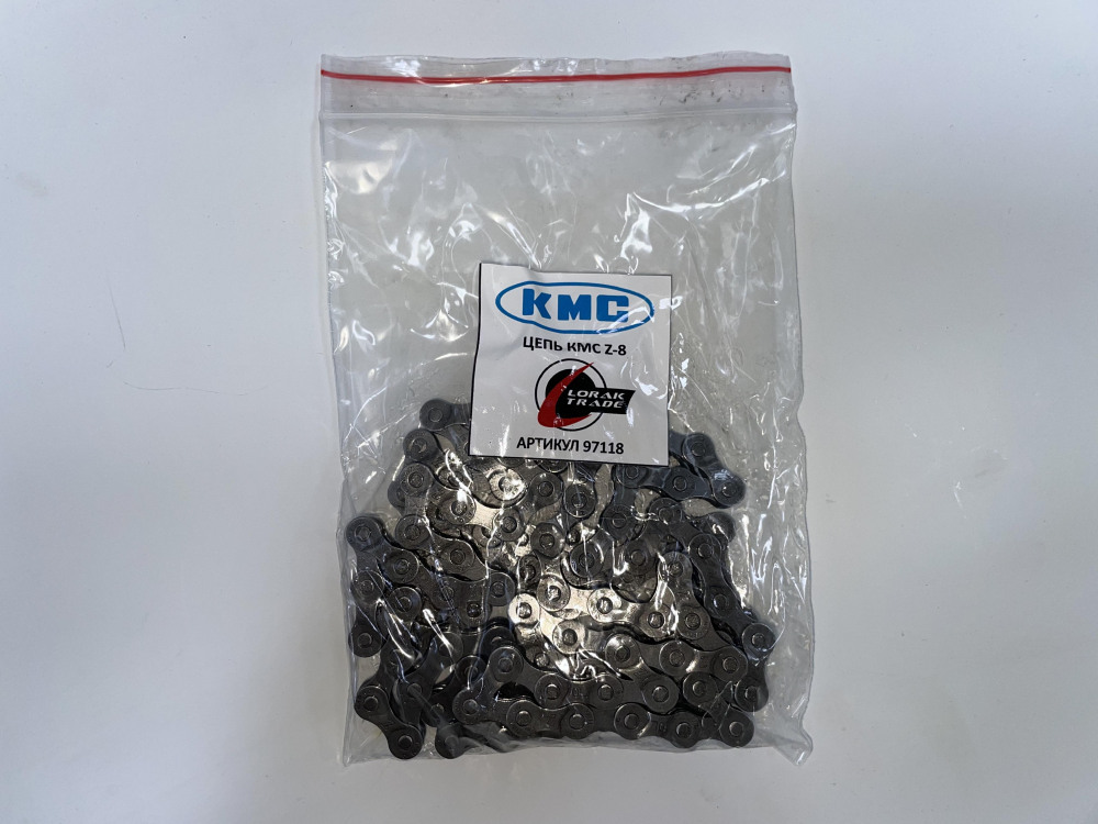 Цепь cпорт. КМС Z-8 в инд. пакете 7-8ск (Z51), код 97118  