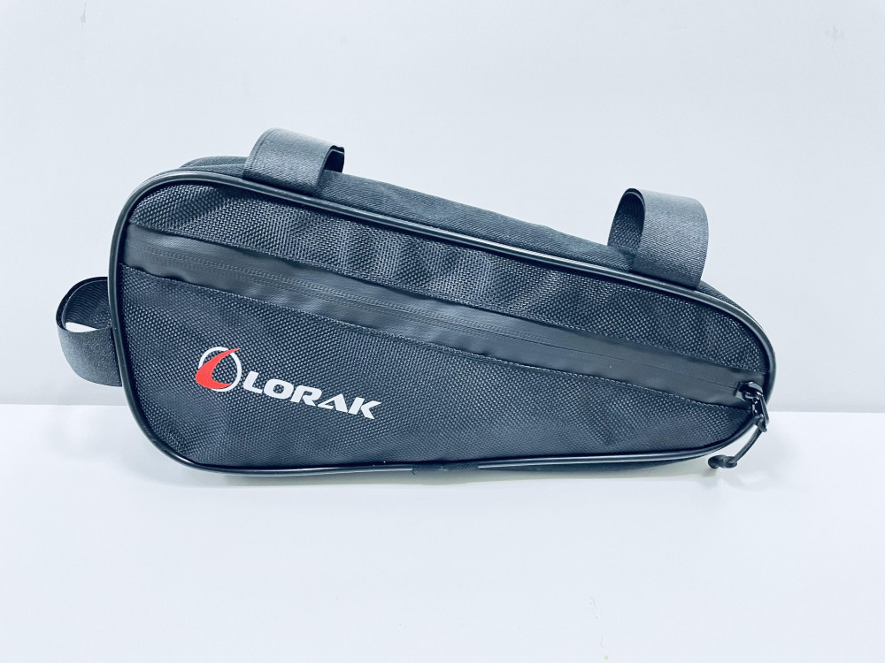 Сумка Lorak 455 под раму 30х14х5см черно-черный, код 45501 