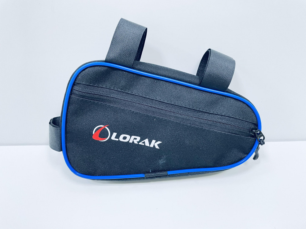 Сумка Lorak 451 под раму 23х12,5х5см черно-синий, код 45103 