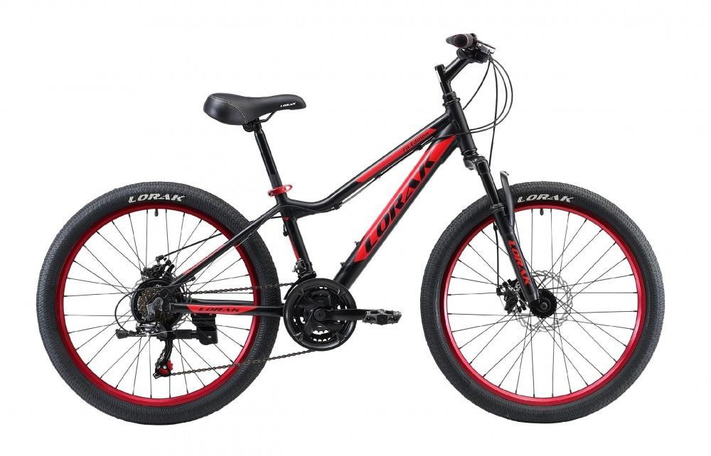 LORAK DYNAMIC 24 Matt Black/Red (24