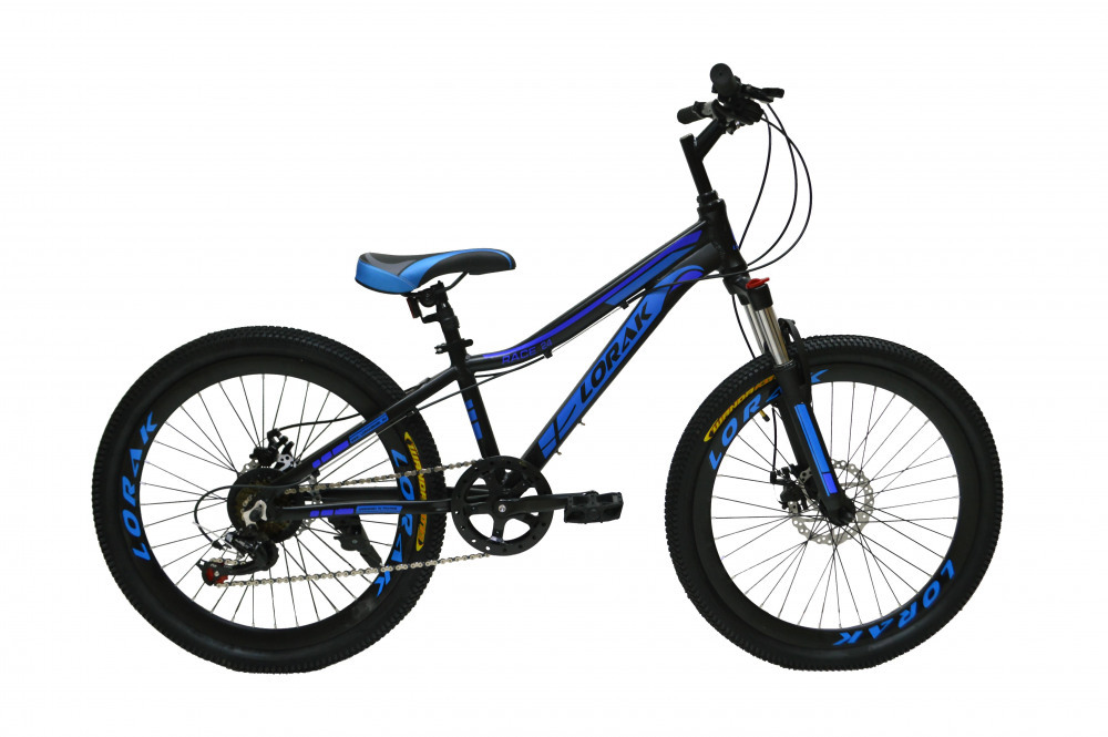 LORAK RACE 24 Matt Black/Blue (24