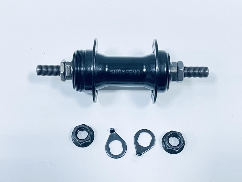 Втулка передняя сталь Shunfeng SF-HB08F 36H гайка под накруч. DISK, код 40355 