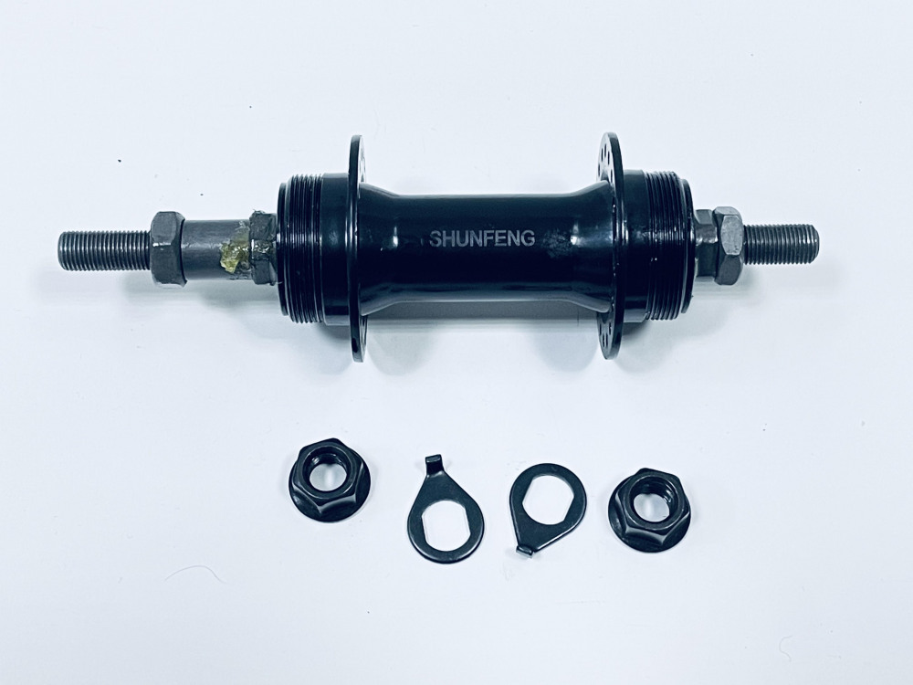 Втулка задняя спорт сталь Shunfeng SF-HB08R 36H гайка под накруч. DISK, код 40356 