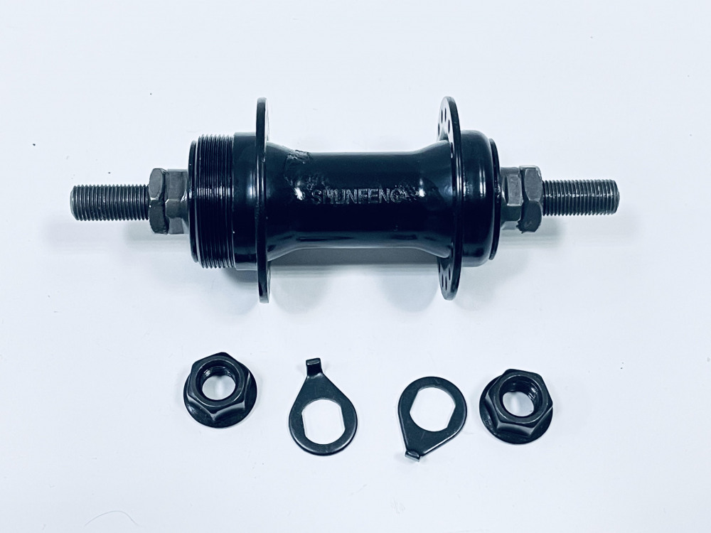 Втулка передняя сталь Shunfeng SF-HB08F 32H гайка под накруч. DISK, код 40357 