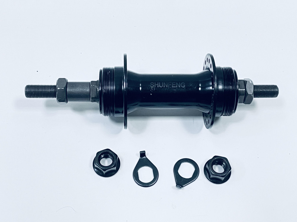 Втулка задняя спорт сталь Shunfeng SF-HB08R 32H гайка под накруч. DISK, код 40358 