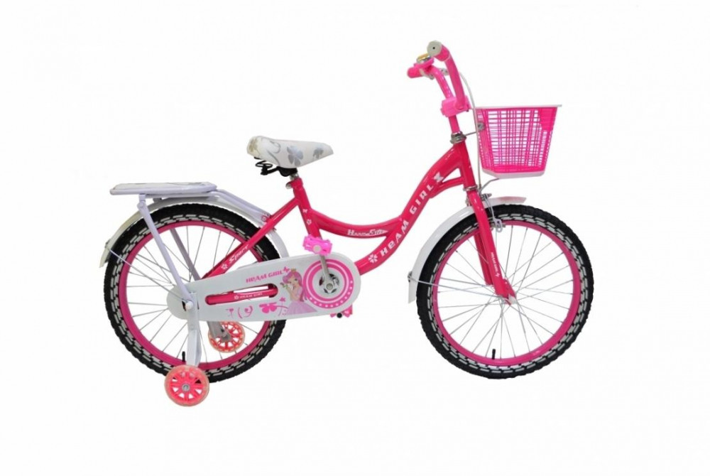 HEAM 20 GIRL Pink/White + корзина (20 1ск.) 