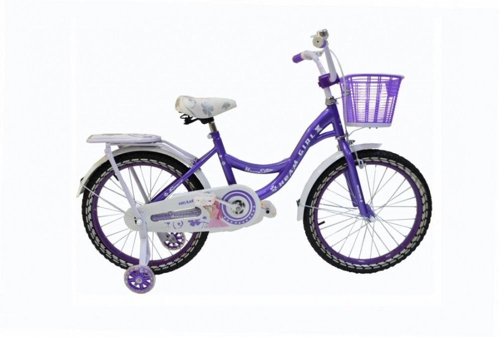 HEAM 20 GIRL Purple/White + корзина (20 1ск.) 