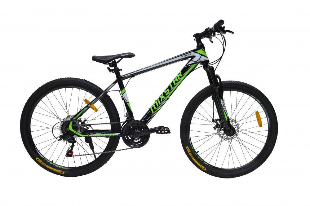 MIXSTAR 26 T300 Black/Green (26 21ск.,Disk) 
