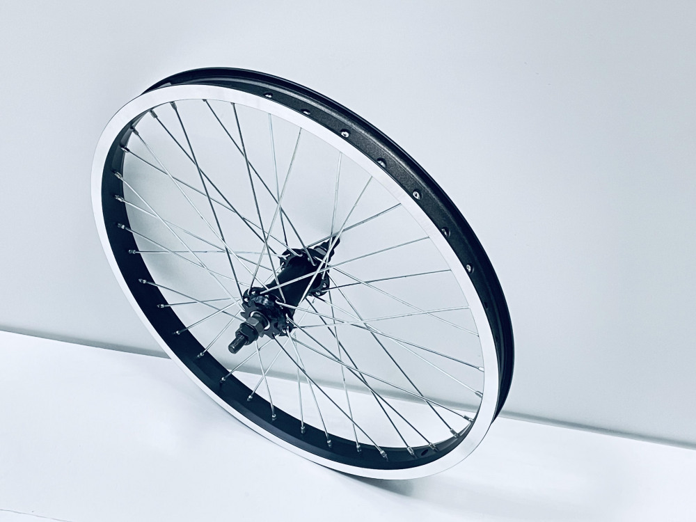 Обод 20 задний алюм. двойной для BMX, 36 отв драйвер 9T втулка сталь, код 98910   