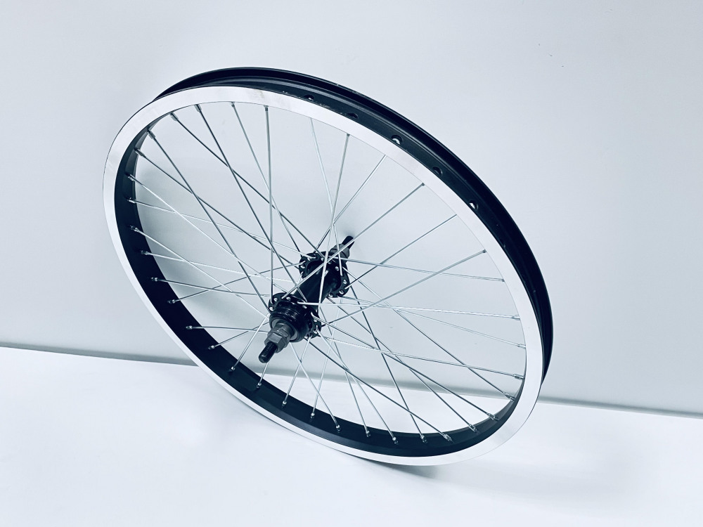 Обод 20 задний алюм. двойной для BMX, 36 отв трещетка втулка сталь, код 98911   