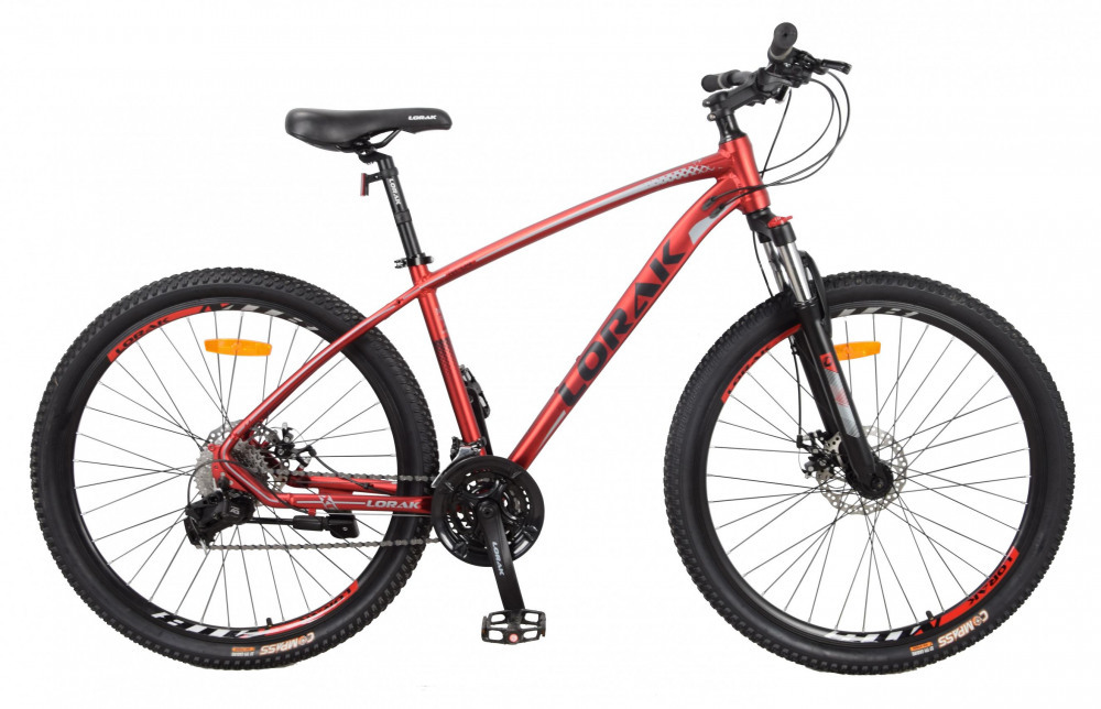 LORAK M-04 - 17р. Matt Red/Black (27,5
