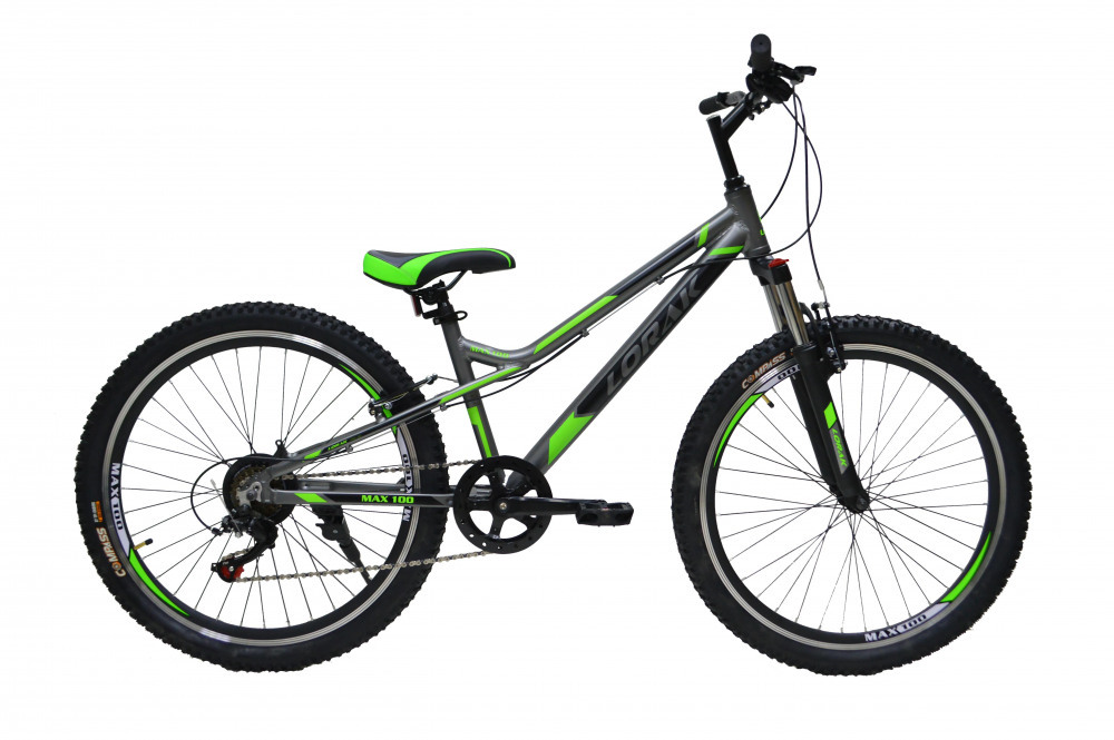 LORAK MAX 100 Matt Black/Green (26