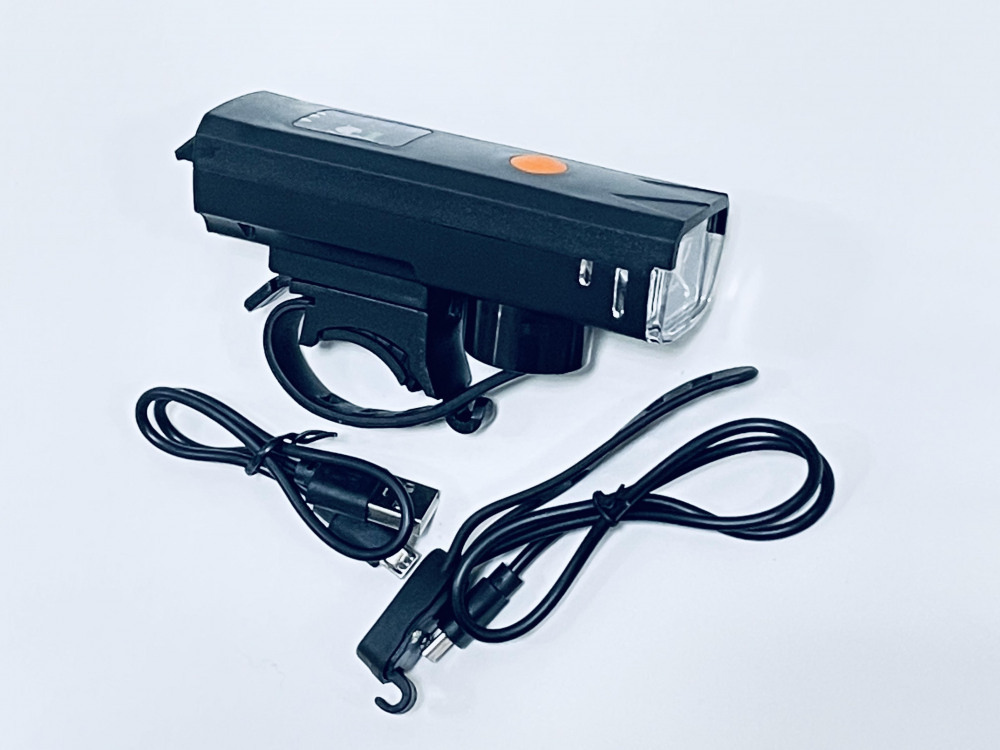 Фара передняя с USB зарядкой 1200 mah, код 40529 