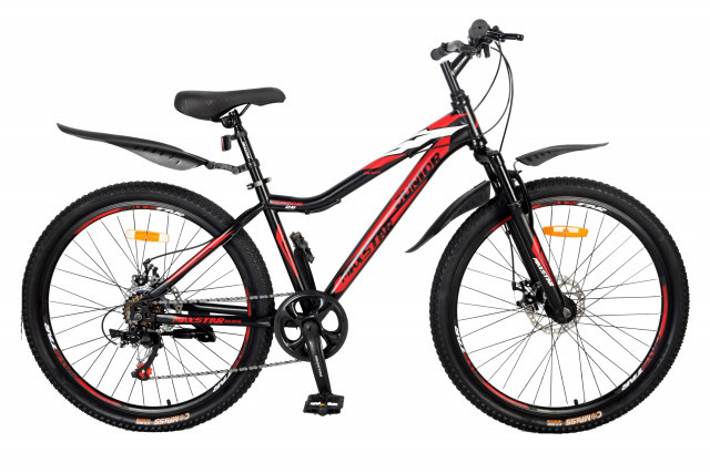 MAXSTAR 26" JUNIOR Матовый Чёрный/Красный  