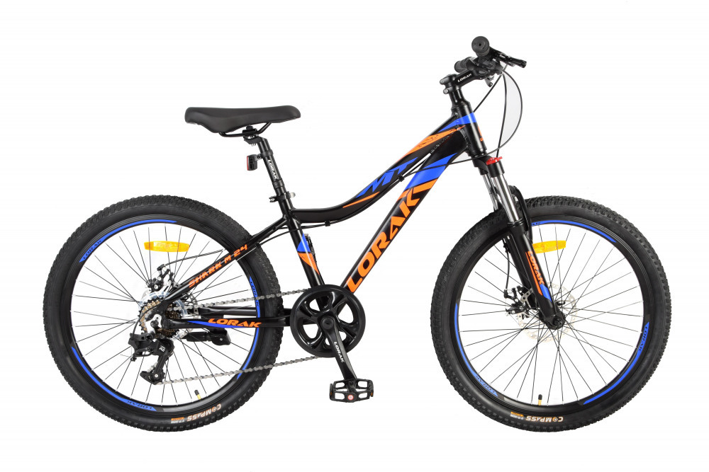 LORAK SHARK М-24 Matt Black/Blue (24
